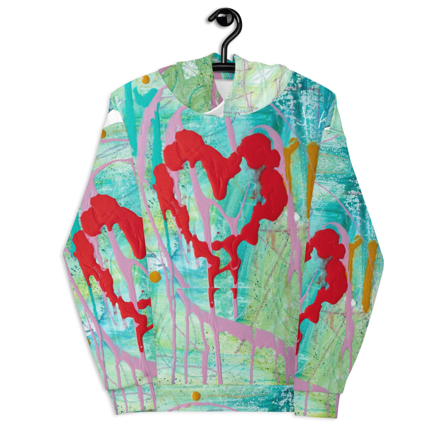 Love is Love — All-Over Print Wearable Art Hoodie