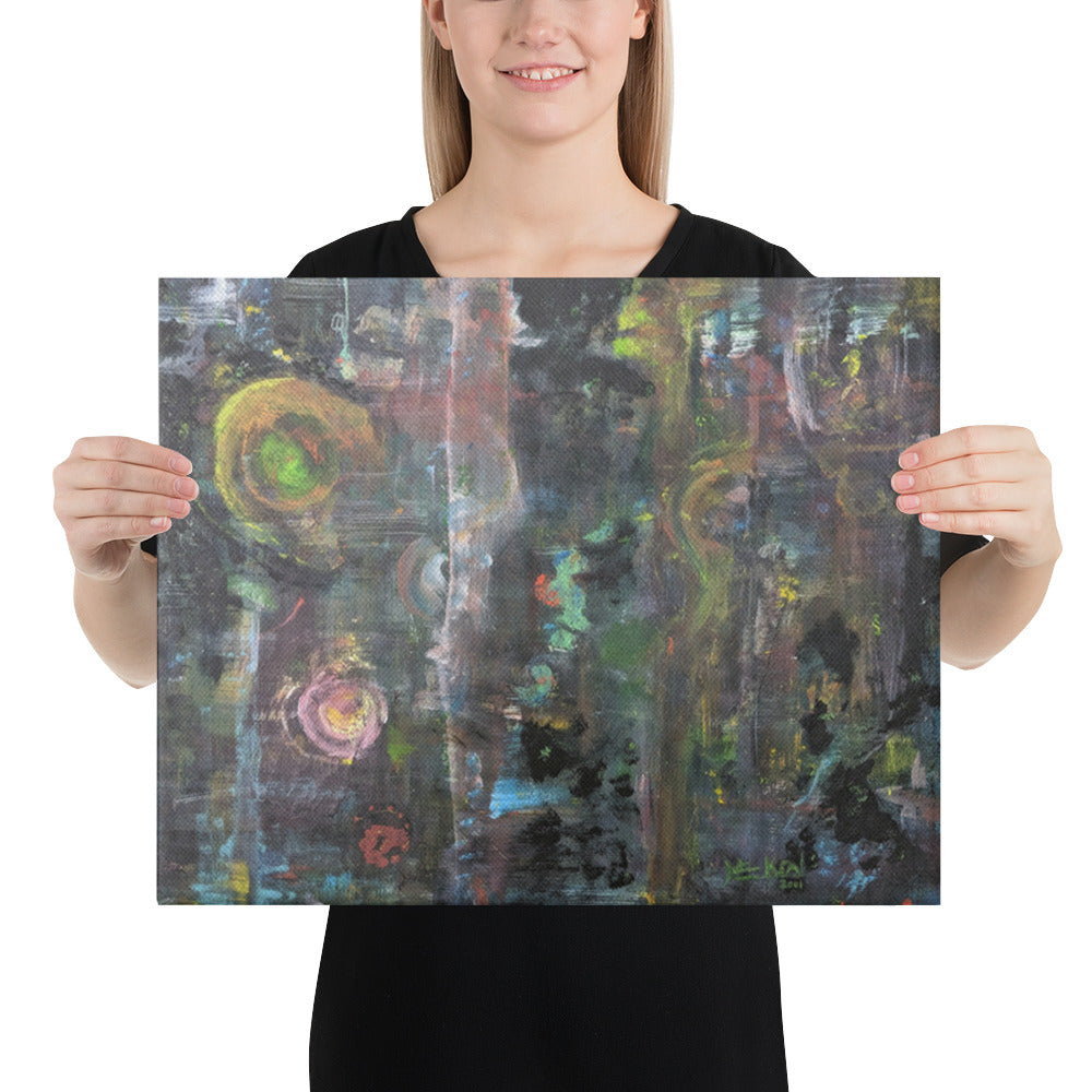 Saint Germain | Canvas Fine Art Print (12"x16" or 18"x24")