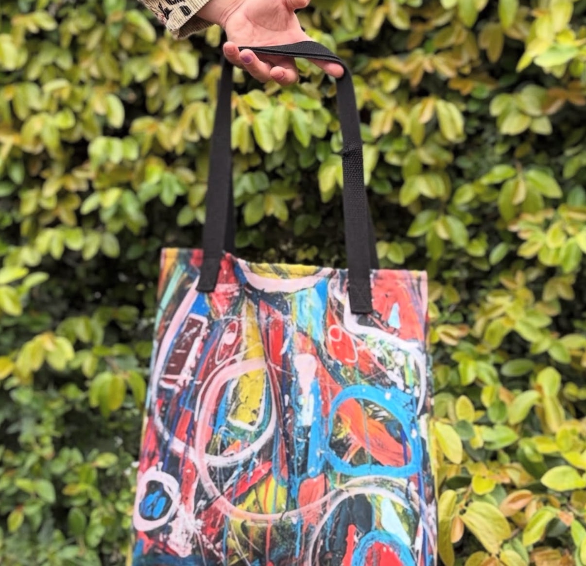 Luminaries | Large, All-Over Fine Art Print Tote Bag