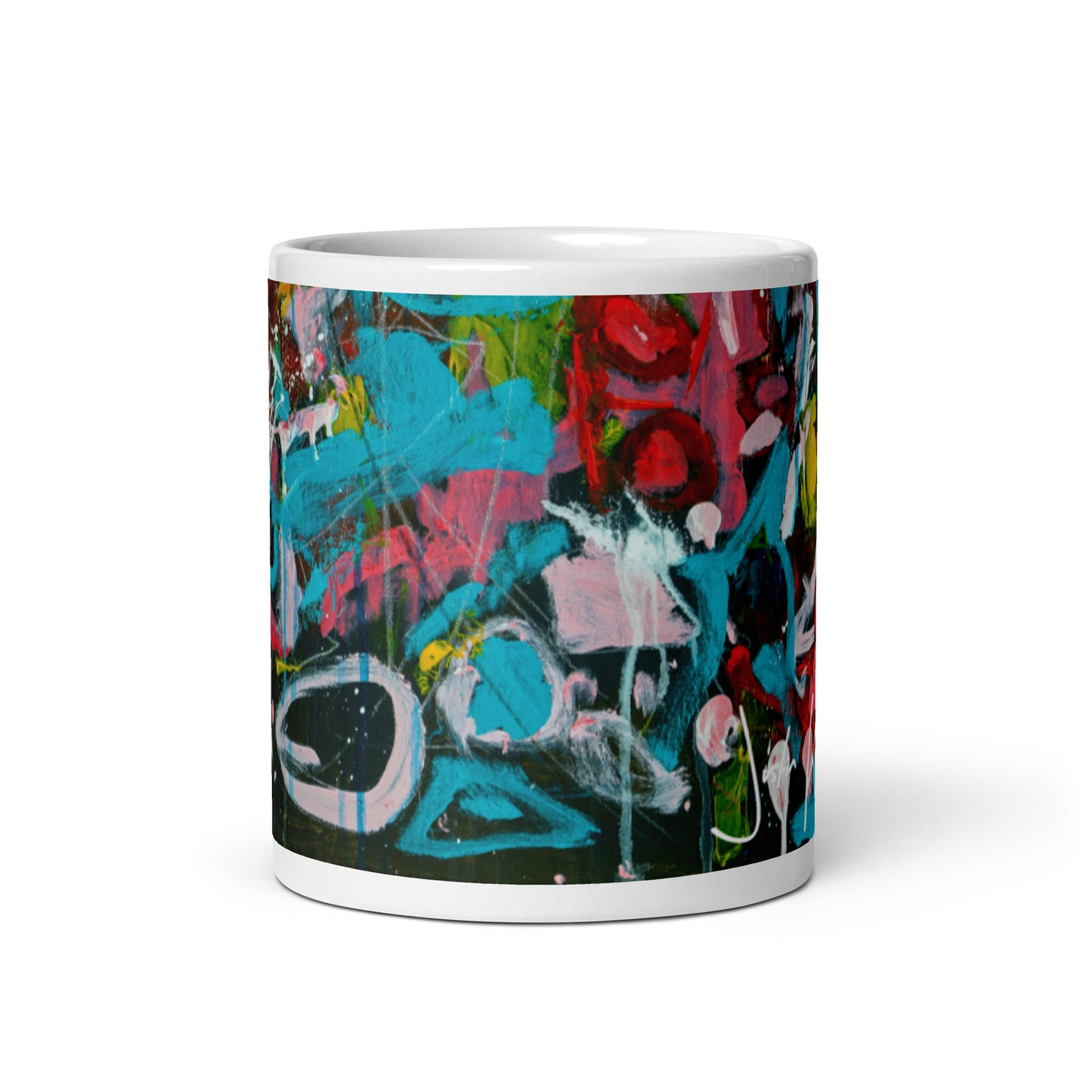 Luminaries #0 | White glossy mug