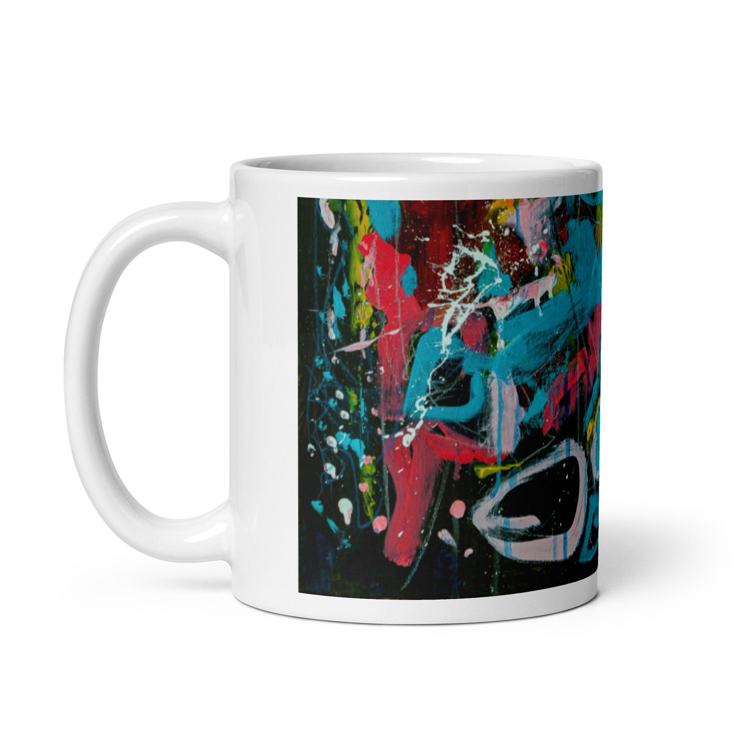 Luminaries #0 | White glossy mug