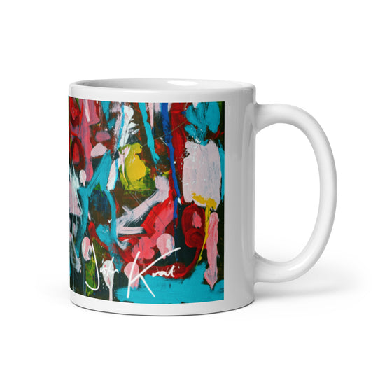 Luminaries #0 | White glossy mug