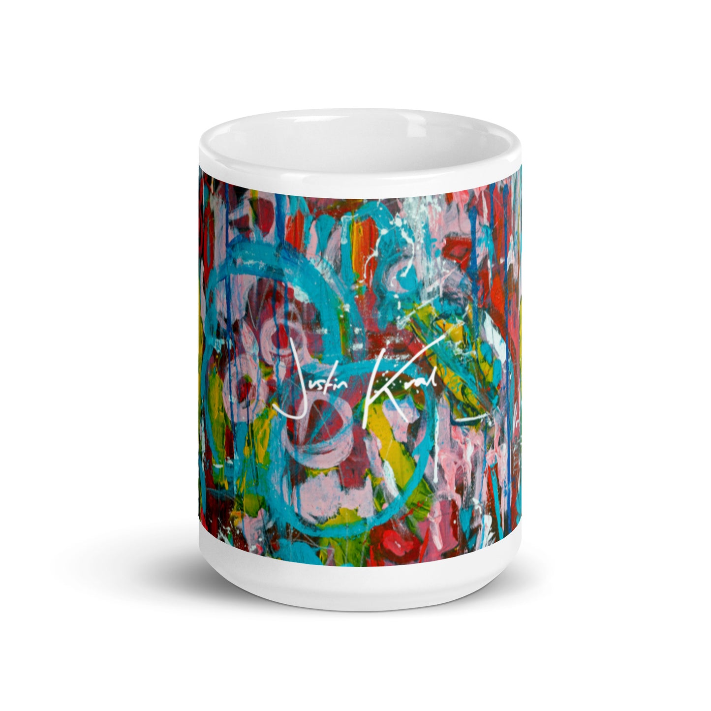 Luminaries #0 | White glossy mug