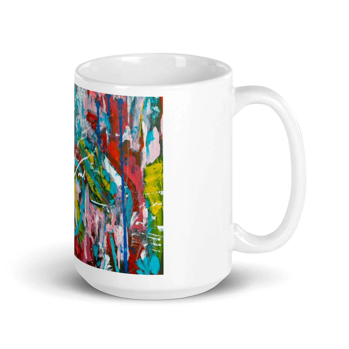 Luminaries #0 | White glossy mug