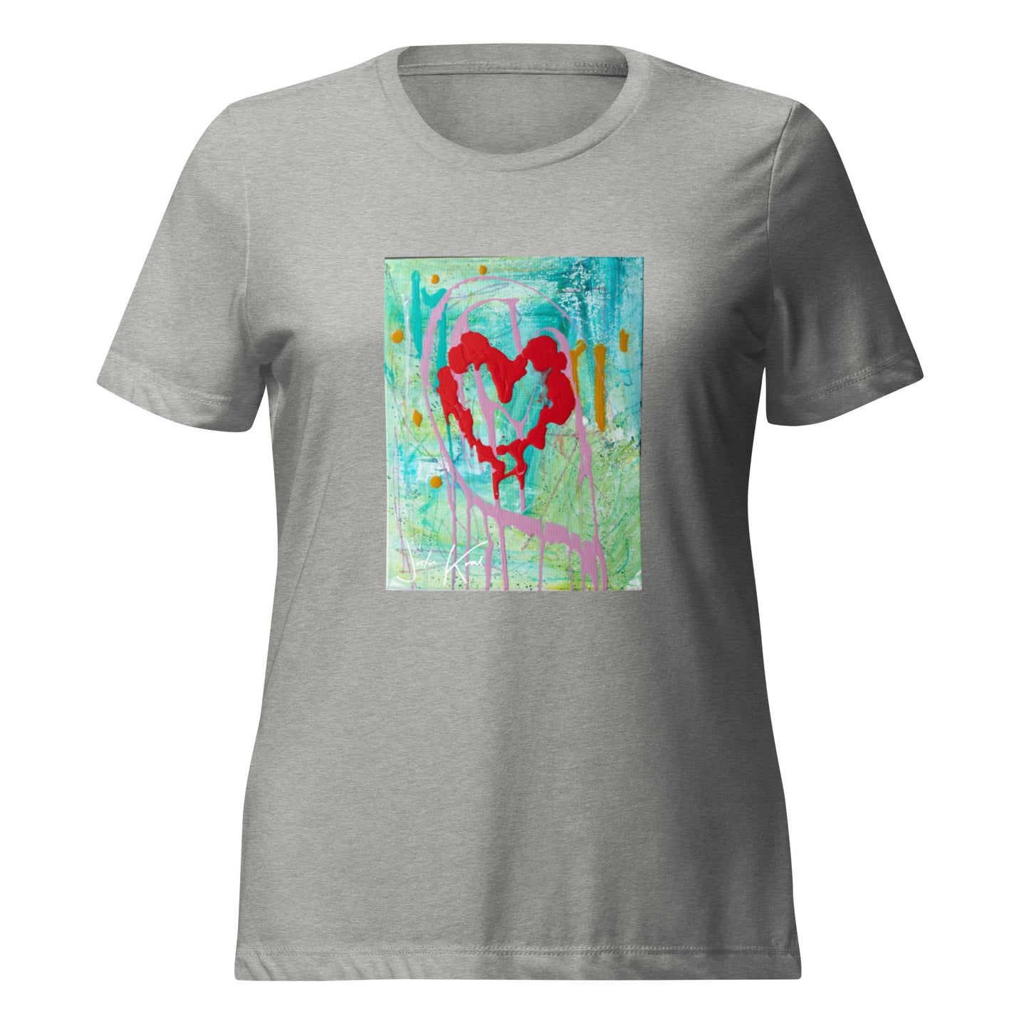 Love is Love | Women’s relaxed tri-blend t-shirt