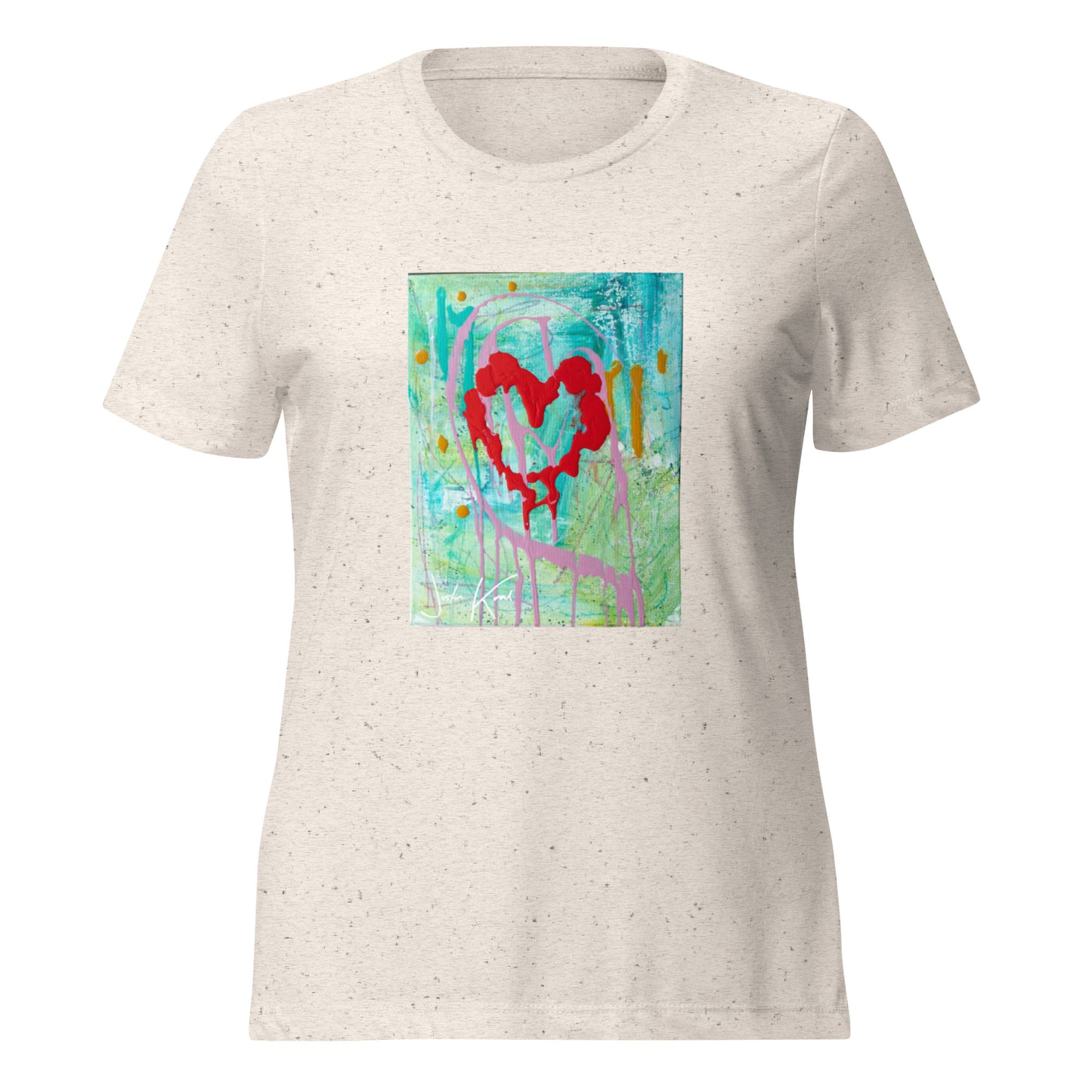 Love is Love | Women’s relaxed tri-blend t-shirt